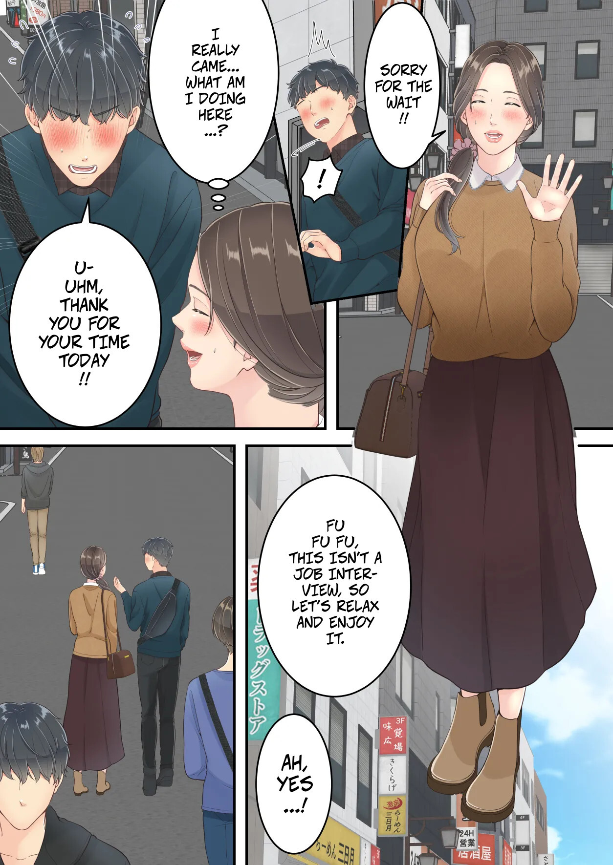 Hentai Manga Comic-A Normal Mother Goes on a Sweet Affair Trip With a Boy the Same Age as Her Son-Read-22